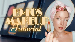 1940s Makeup Tutorial [upl. by Mich]