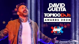 David Guetta  AMF Presents Top 100 DJs Awards 2020 [upl. by Modesta]