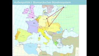 ERKLÄRVIDEO Geschichte Das Deutsche Kaiserreich  Außenpolitik – Bündnissysteme [upl. by Kursh]