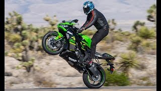 2019 Kawasaki Ninja ZX6R Review  First Ride [upl. by Airotnes]