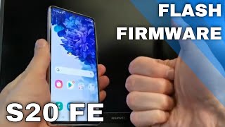 How to Change Firmware in SAMSUNG Galaxy S20 FE  Download Software amp Flash Tutorial [upl. by Thurlow]