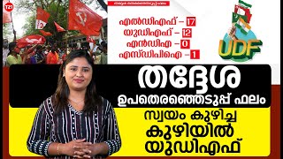 തദ്ദേശ ഉപതെരഞ്ഞെടുപ്പ് ഫലം സ്വയം കുഴിച്ച കുഴിയിൽ യുഡിഎഫ്  By Election   UDF   LDF [upl. by Proctor728]