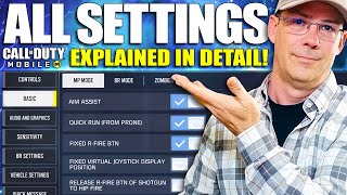 The ULTIMATE CODM Settings Guide 😍 COD Mobile Settings Explained [upl. by Iglesias]