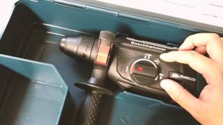 Boschs New GBH228L SDSPlus Bulldog Extreme Max Rotary Hammer Drill Unboxing [upl. by Trudi39]