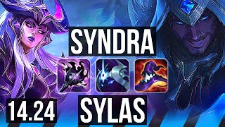 SYNDRA vs SYLAS MID  KR Master  1424 [upl. by Eyahc]