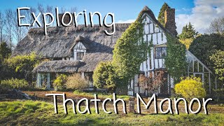 Exploring a 15th century Tudor house  Thatch Manor  urbex [upl. by Ardnaeel]