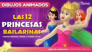 Las 12 Princesas Bailarinas  cuentos infantiles en Español [upl. by Gannes]