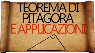 Teorema di Pitagora e Prime Applicazioni [upl. by Annaujat]