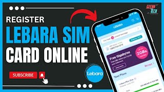 How To Register Lebara Sim Card Online [upl. by Rothmuller]