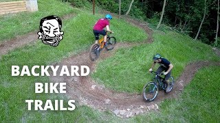 Backyard MTB Trails  Building amp Riding [upl. by Mercer390]