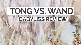 Babyliss Curling Tong VS Curling Wand  REVIEW [upl. by Calvert137]