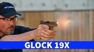 GLOCK 19X 9mm pistol test fire [upl. by Nogas636]