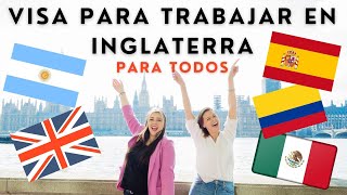 VISA DE TRABAJO PARA REINO UNIDO 2024🇬🇧 PASO A PASO Emigrar a Londres  Inglaterra [upl. by Angle]