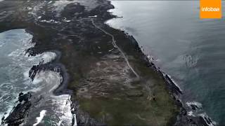 Las Islas Malvinas vistas desde el aire en un emotivo viaje en helicóptero [upl. by Jain]