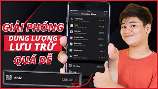 Hướng dẫn giải phóng dung lượng iPhone Xóa bộ nhớ quotKHÁCquot  Điện Thoại Vui TV [upl. by Adiela]