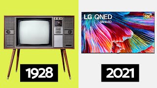 TV Evolution Then and Now 19282021 [upl. by Notliw]