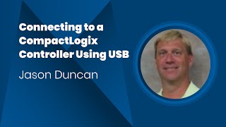 Connecting to a Compactlogix using USB [upl. by Gaylord]