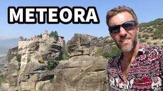 The Incredible Monasteries of METEORA GREECE [upl. by Jolene]