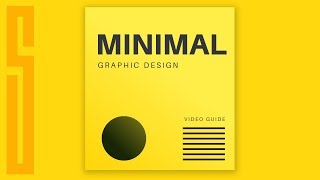 5 GOLDEN Rules Of MINIMAL Graphic Design ProTips [upl. by Aiyotal]