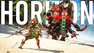 Horizon Forbidden West Gameplay and Impressions  Insane 4K Graphics [upl. by Ahsac]