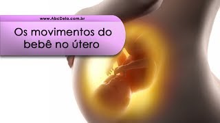 Os movimentos do bebê no útero e seus significados  Fátima Nascimento [upl. by Eetnahc]