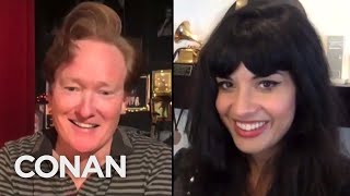 Jameela Jamil Full Interview  CONAN on TBS [upl. by Anuahc576]