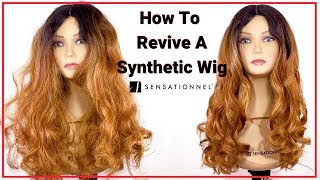 Revive Your Old Synthetic Wig Back To Life  Sensationnel Hair [upl. by Reinhold]