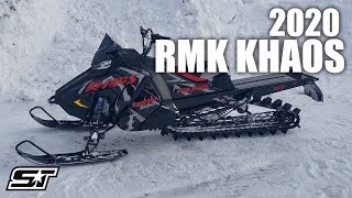 2020 Polaris RMK KHAOS 155 Walk Around amp First Impressions [upl. by Hsekin]