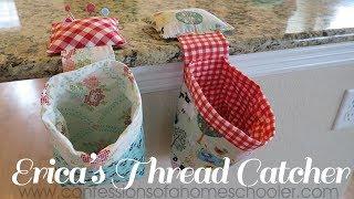 Ericas Easy Thread Catcher  SEWING TUTORIAL [upl. by Barram]