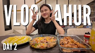 SAHUR DAY 2 WIM LIMSTEM WIM DOMT JUDGM  VLOG SAHUR RAMADHAN DAY 2 [upl. by Jeanne]