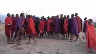 Maasai Dancing and Jumping [upl. by Htiekal455]