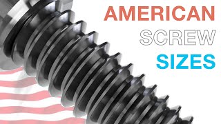 American Screw Sizes Explained [upl. by Gower]