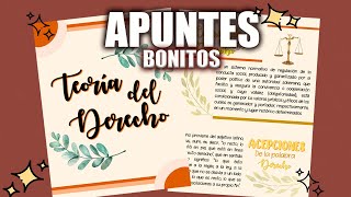 APUNTES BONITOS DIGITALES EN WORD PASO A PASO [upl. by Winny]