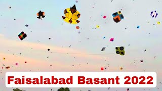 Fsd Basant 2022 full Mahool  Kite flying in Faisalabad Basant 2022 [upl. by Mariya]