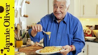 Real Spaghetti Carbonara  Antonio Carluccio [upl. by Alhan14]