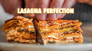 The Nearly Perfect Homemade Lasagna Guide [upl. by Inaluiak]