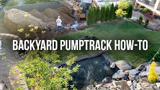 How To Build A Backyard Pumptrack [upl. by Noimad]