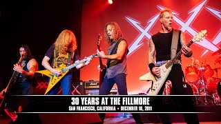 Metallica 30 Years at the Fillmore San Francisco CA  December 10 2011 [upl. by Kamilah756]