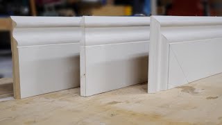 3 Ways to End Baseboard Trim  Returns [upl. by Cesaro65]