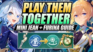 JEAN GUIDE How To Build JEAN For FURINA in Genshin Impact [upl. by Berfield]