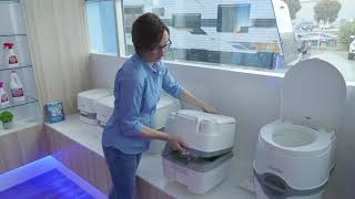 Thetford Porta Potti Cleaning [upl. by Dygal481]