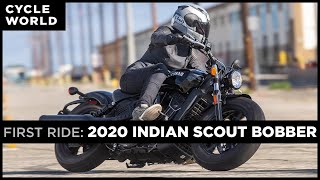 2020 Indian Scout Bobber Sixty Review [upl. by Griselda]