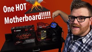 Ryzen MSI B350 GAMING PLUS Motherboard Review [upl. by Tanney161]