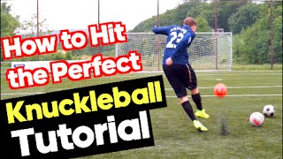 How To Hit The Perfect Knuckleball  Tutorial [upl. by Lenrad]