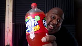 Badlands Chugs a 2 Liter Fanta Fruit Twist from the UK [upl. by Monto745]