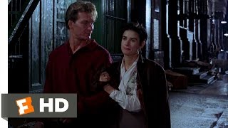 Ghost 110 Movie CLIP  Finally Talking 1990 HD [upl. by Ellenwahs]