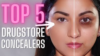 Here are the BEST Drugstore Concealers for Dark Circles [upl. by Aynodal]