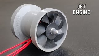 Making Powerful JET Engine Using BLDC Motor [upl. by Eirised]