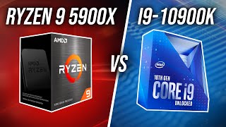 Theres A New King  AMD Ryzen 9 5900X vs Intel i910900K [upl. by Fields321]