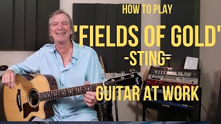 How to play Fields Of Gold by Sting [upl. by Etteiram607]